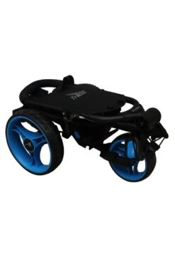 Axglo TriLite 3 Wheel Golf Trolley | Black/Blue 6 Axglo TriLite 3 Wheel Golf Trolley | Black/Blue -Golf Promotion Series Axglo TriLite Wheel Golf Trolley Black Blue 9