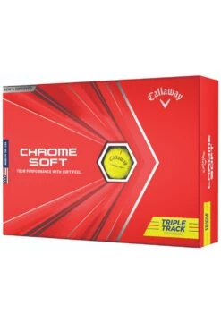 Callaway 2021 Chrome Soft Triple Track Golf Balls | Yellow 7 Callaway 2021 Chrome Soft Triple Track Golf Balls | Yellow -Golf Promotion Series Callaway Chrome Soft Triple Track Golf Balls Yellow 178