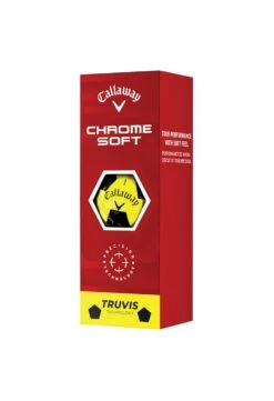 Golf Promotion Series -Golf Promotion Series Callaway Chrome Soft Truvis Golf Balls Yellow 105