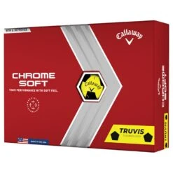 Callaway Chrome Soft Truvis Golf Balls | Yellow/Black