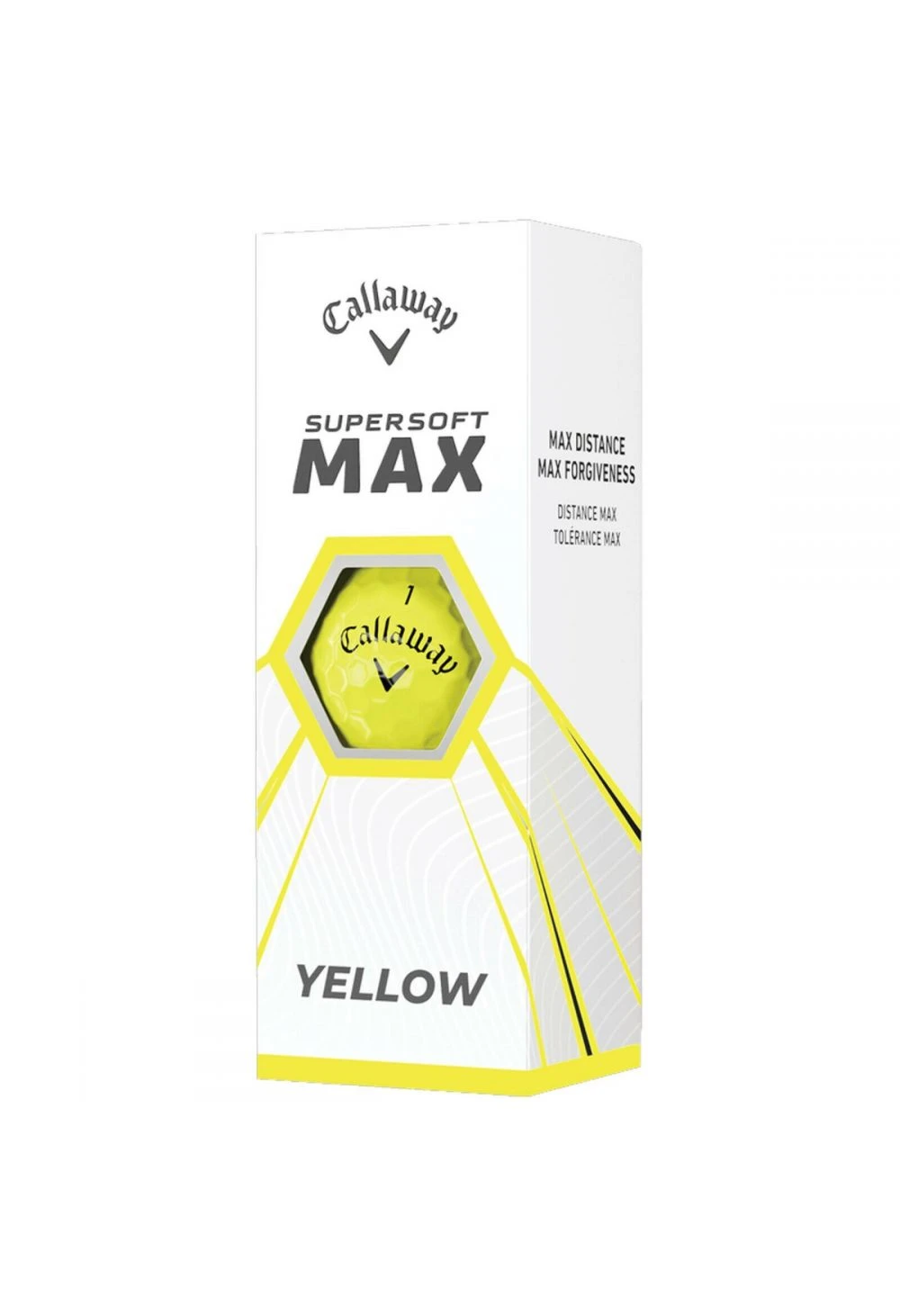 Callaway Supersoft Max Golf Balls | Yellow 2 Callaway Supersoft Max Golf Balls | Yellow - Image 2