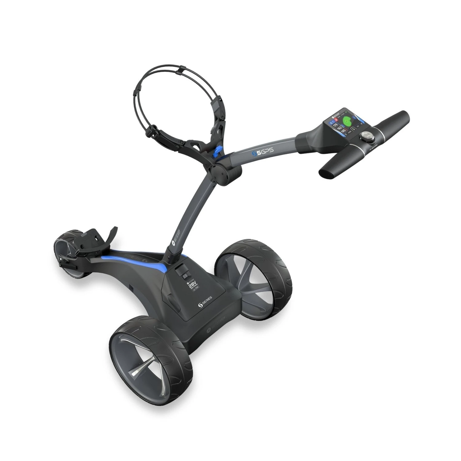 Motocaddy S5 GPS Electric Golf Trolley | 18 Hole Lithium Battery 2 Motocaddy S5 GPS Electric Golf Trolley | 18 Hole Lithium Battery - Image 2