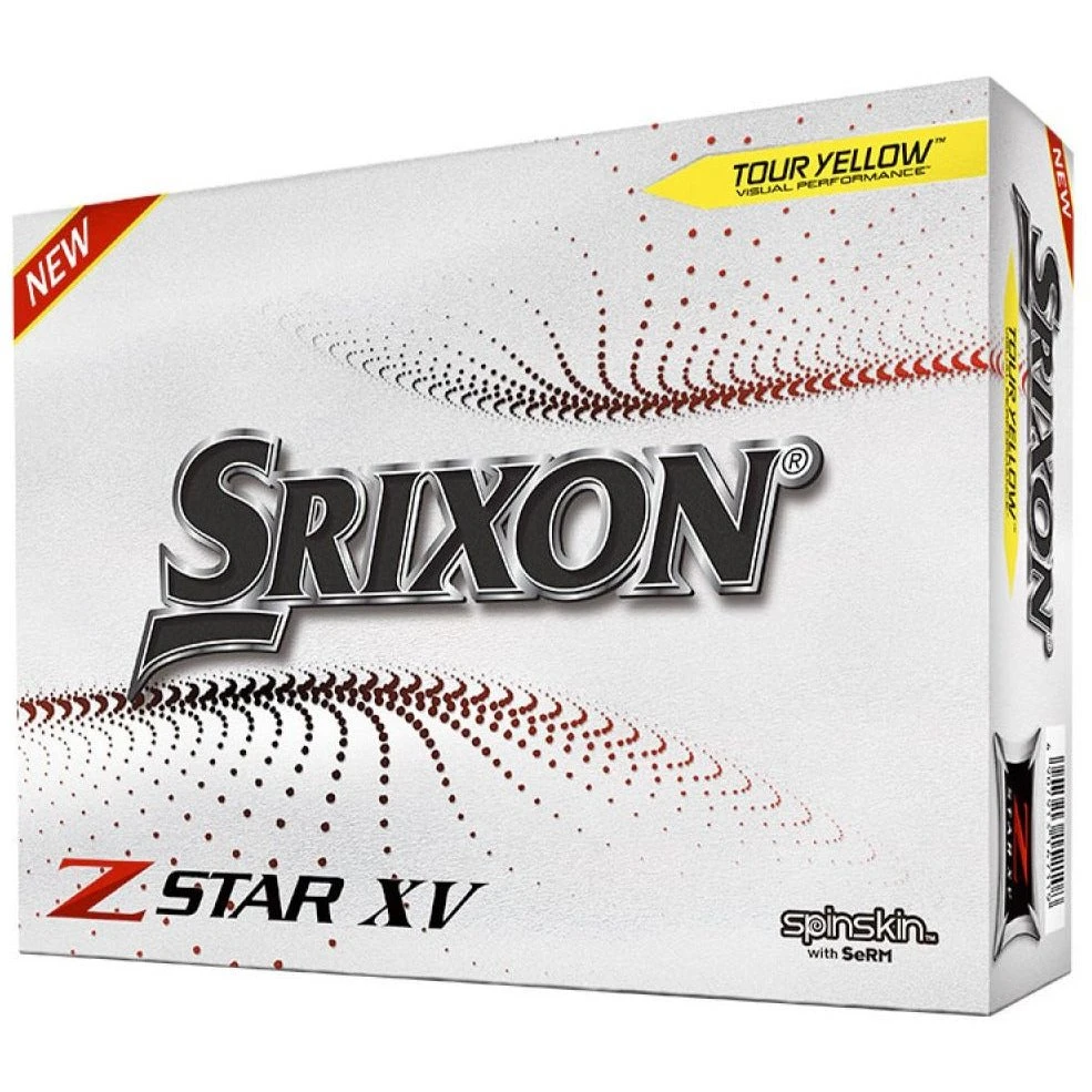 Srixon 2022 Z Star XV Golf Balls | Yellow 1 Srixon 2022 Z Star XV Golf Balls | Yellow