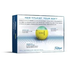 Titleist Tour Soft Golf Balls | Yellow -Golf Promotion Series Titleist Tour Soft Golf Balls Yellow 4
