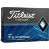 Titleist Tour Speed Golf Balls | White