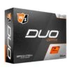 Wilson Staff Duo Optix Matte Golf Balls | Orange
