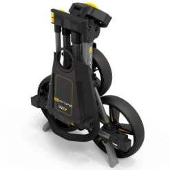 Powakaddy DLX-Lite Push Golf Trolley -Golf Promotion Series dlx lite yellow 4